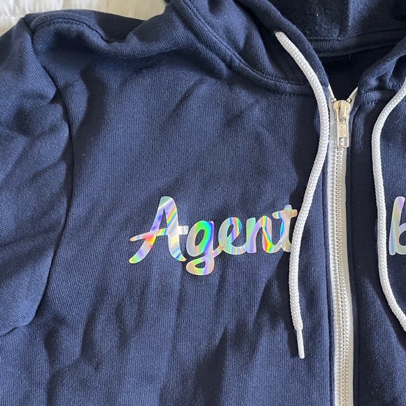 Salesforce Agentblazer Navy Blue Hoodie - American Apparel - Size Small - NWOT - Picture 7 of 7